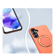 Θήκη με βάση MagSafe για Samsung Galaxy A57 5G, πορτοκαλί