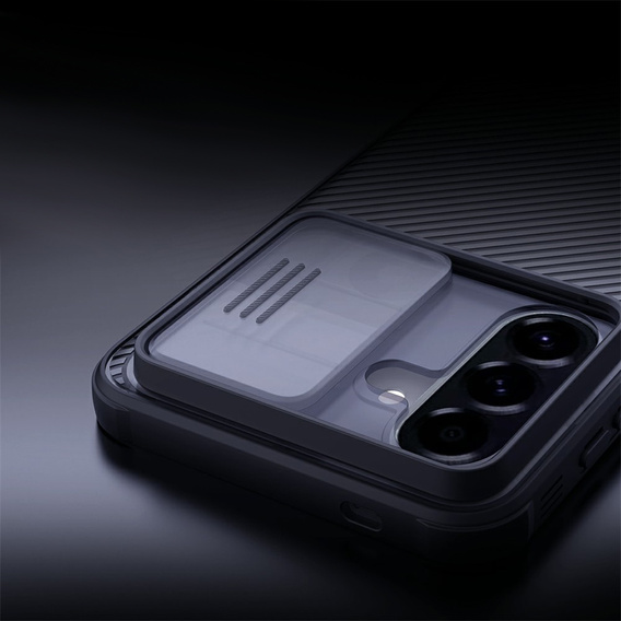 Θήκη NILLKIN Camshield Pro με προστατευτικό κάμερας για Samsung Galaxy A57 5G, διαφανής / μαύρη