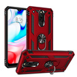 θωρακισμένη θήκη για Xiaomi Redmi 8 / 8A, Nox Case Ring, κόκκινη