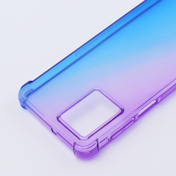 θήκη για το Motorola Moto G54 5G, Gradient Dropproof, Μωβ / μπλε
