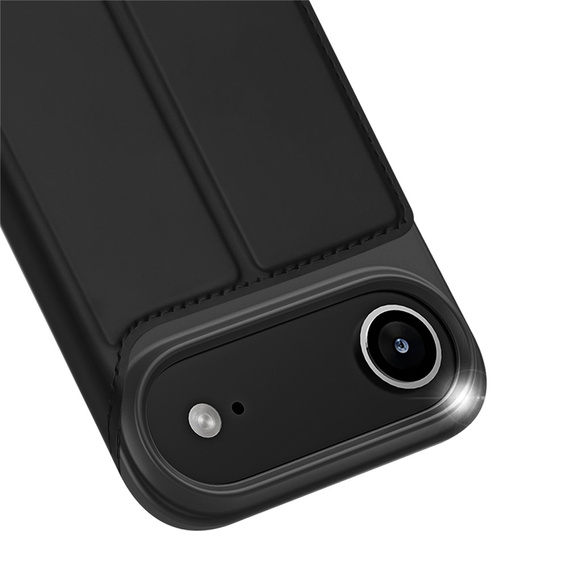 Θήκη Dux Ducis για iPhone Air, Skin Pro, με πτερύγιο, με υποδοχή για κάρτες, μαύρο