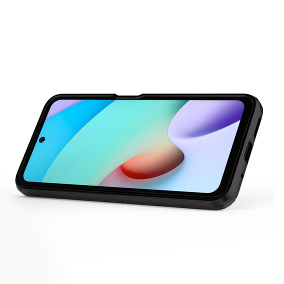 Θήκη για Xiaomi Redmi 10, Kickstand Ring, μαύρη