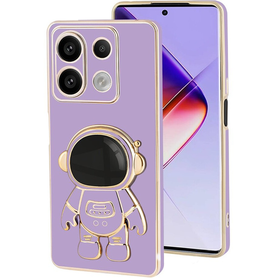 Θήκη για Infinix Note 40 Pro, Astronaut, μωβ
