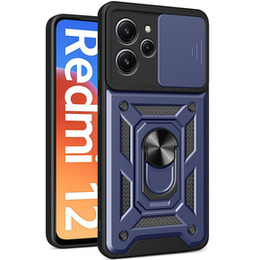 Θήκη για Xiaomi Redmi 12, CamShield Slide, Ναυτικό μπλε