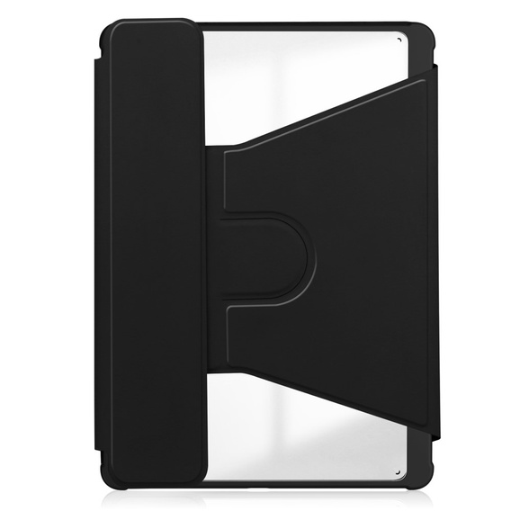 Θήκη πληκτρολογίου για Samsung Galaxy Tab S10 Lite / S10 FE / S9 FE, Rotary 360° Leather, μαύρη