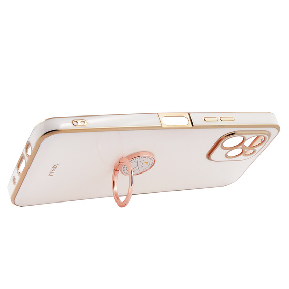 Θήκη για Huawei Nova Y61 , Electro Ring, λευκή