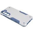 Θωρακισμένη θήκη για Samsung Galaxy S23 Plus, Dual-Layer, λευκή