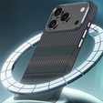 Θήκη BENKS Kevlar Magnetic Armor Pro Aurora 600D C070 για MagSafe για iPhone 17 Pro Max