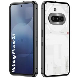 Θήκη για Nothing Phone 3A, Frame Case, γκρι