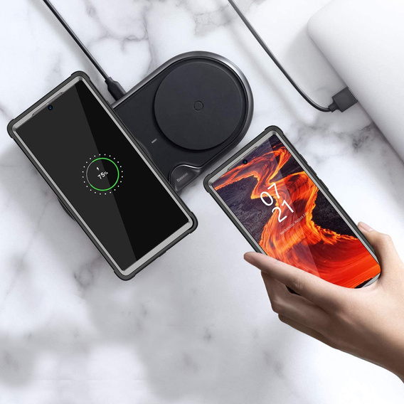 Θήκη για Samsung Galaxy Note 20 Ultra, Shockproof, με μεμβράνη, μπλε