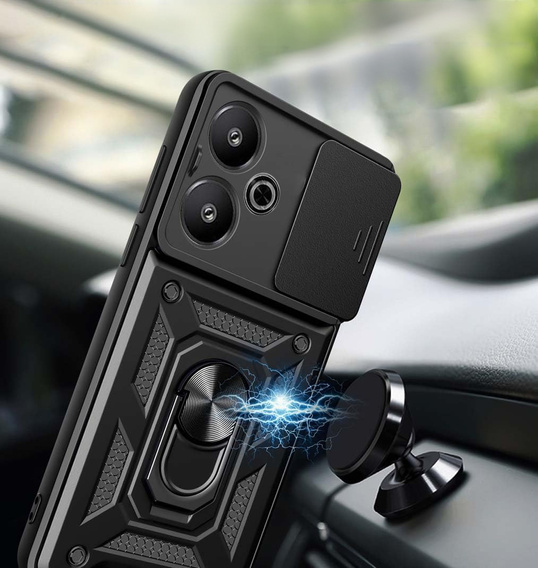 Θήκη για Oppo A40 / Oppo A40m, CamShield Slide, μαύρη