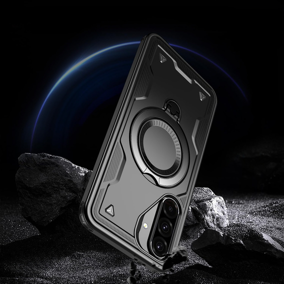 Θήκη για Samsung Galaxy A56, Military MagSafe, μαύρη