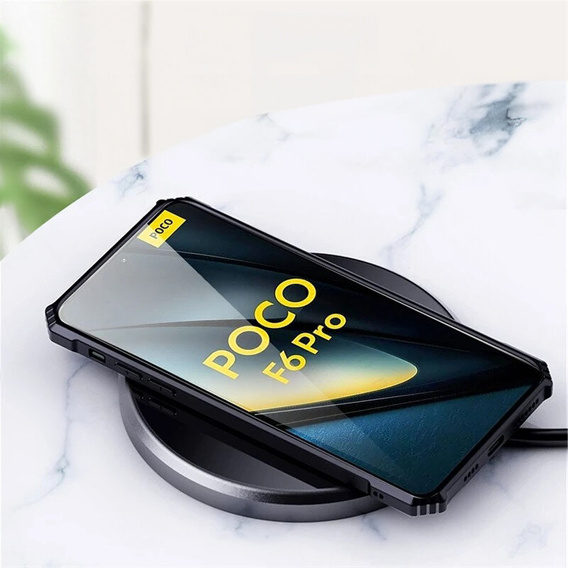Θήκη για Xiaomi Poco F6 Pro, AntiDrop Hybrid, μαύρη