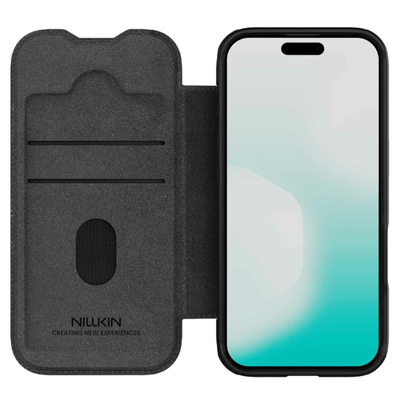Θήκη με πτυσσόμενο κάλυμμα NILLKIN CamShield Qin Pro για iPhone 17