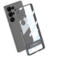 Θήκη για Samsung Galaxy S25 Ultra, GKK Kickstand Hard Case, μαύρη