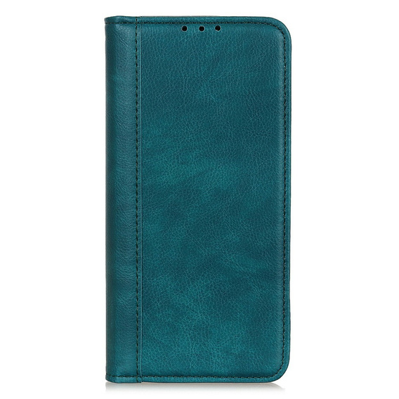 Θήκη για Samsung Galaxy A26, Wallet Litchi Leather, πράσινη