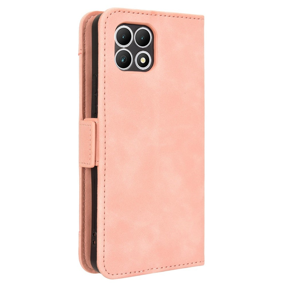 Θήκη με πτερύγιο για T Phone 2 5G, Card Slot, ροζ