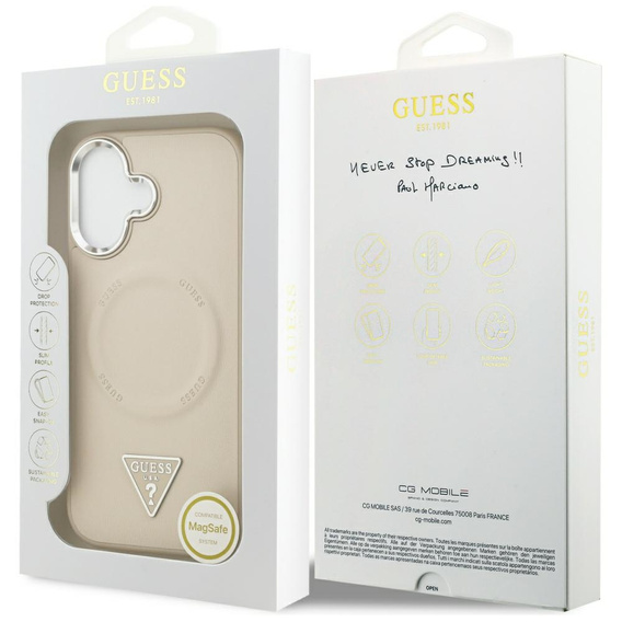 GUESS Triangle Logo MagSafe θήκη για iPhone 17
