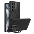 Θήκη για Samsung Galaxy S25 Ultra, θωρακισμένη Nillkin, Carboprof Case, για Magsafe, μαύρη