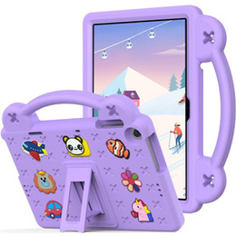 Παιδική θήκη για Lenovo Tab M10 10.1 Gen 3 TB-328FU/TB-328XU, Cute Patterns, με βάση, μωβ