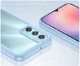 Θήκη για Samsung Galaxy A25 5G, Fusion Hybrid, διαφανής / μπλε + γυαλί 9H 