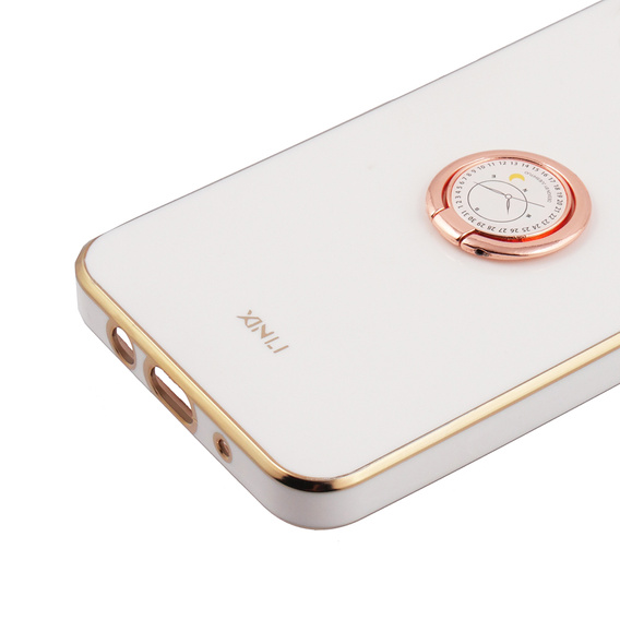 Θήκη για Huawei Nova Y61 , Electro Ring, λευκή