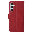 Θήκη με πτερύγιο για Samsung Galaxy A54 5G, Leather Wallet, κόκκινη
