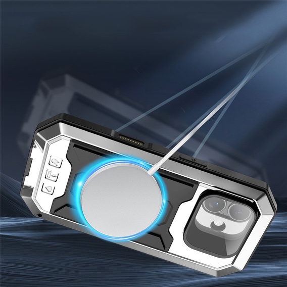 Θήκη R-JUST με προστατευτικό οθόνης και βάση για iPhone 17