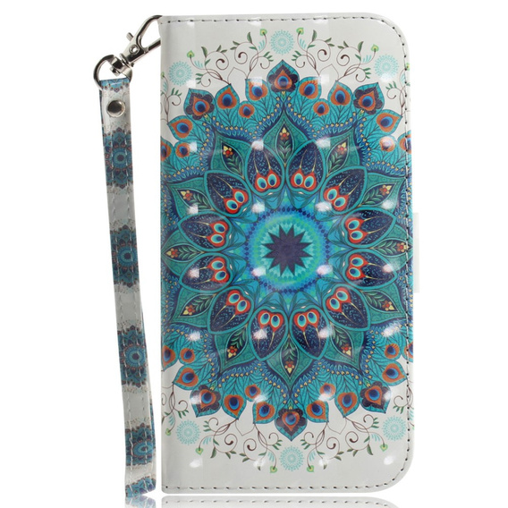 Θήκη με πτερύγιο για Oppo A60, Wallet, Mandala Flower