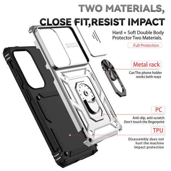 Θήκη με βάση και προστατευτικό φακού για Samsung Galaxy S26 Ultra