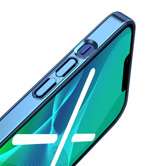 Θήκη για iPhone 13 Pro Max, ERBORD Hybrid MagSafe Case, μπλε