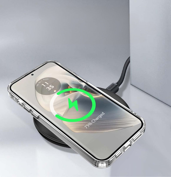Θήκη για Motorola Edge 50 Neo / Motorola ThinkPhone 25, Fusion Hybrid, διαφανής