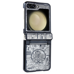 Θήκη για Samsung Galaxy Z Flip 5 5G, Mechanical Legend, μαύρη