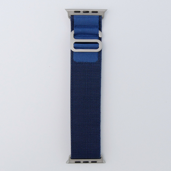 Λουράκι νάιλον για Apple Watch 1/2/3/4/5/6/7/8/SE/ULTRA 42/44/45/49mm, ναυτικό μπλε 