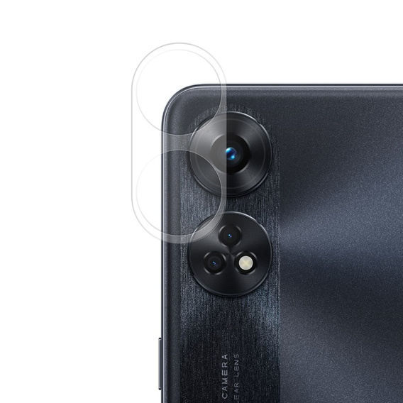 2x ERBORD μετριασμένο γυαλί για την κάμερα για να Oppo Reno8 T 4G