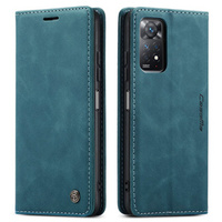 θήκη CASEME για Xiaomi Redmi Note 11 Pro 4G/5G, Leather Wallet Case, πράσινη