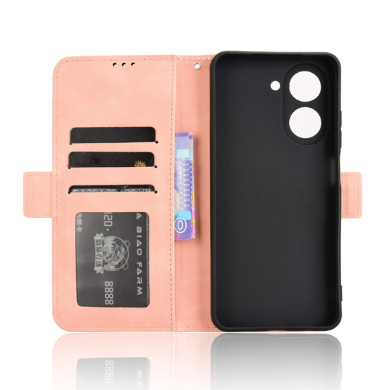 Θήκη με πτερύγιο για Xiaomi Redmi A5, Card Slot, ροζ