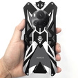Θωρακισμένη θήκη για Honor Magic 6 Pro 5G, Aluminum Alloy, μαύρη