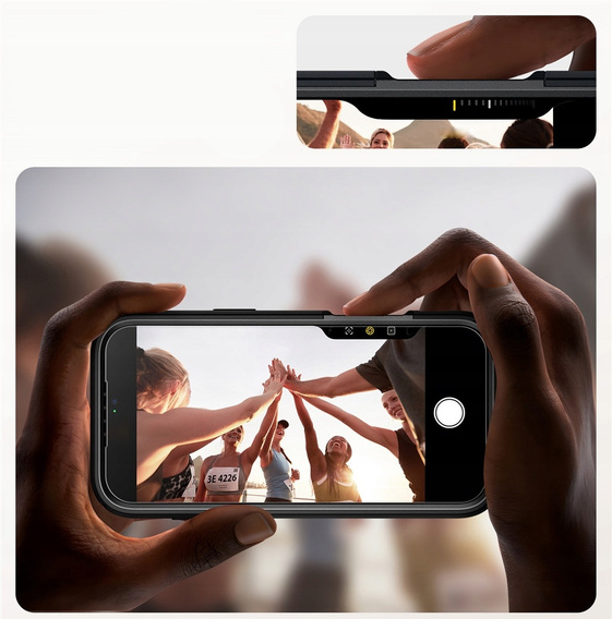 Θήκη Supcase για iPhone 17 Pro Max, IBLSN Ares Fip Magsafe, Μαύρο