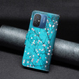 Θήκη με πτερύγιο για Xiaomi Redmi 12C, Wallet, sakura, μπλε