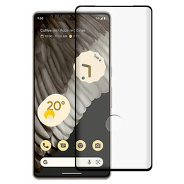 Μετριασμένο γυαλί 3D για Google Pixel 7 Pro 5G, μαύρη