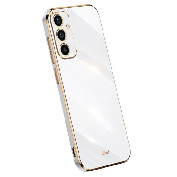 Θήκη για Samsung Galaxy A55 5G, Glamour CamShield, λευκή