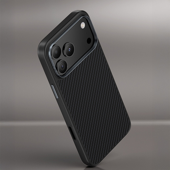 BENKS Kevlar Armor PRO Carbon Fiber 600D A070 θήκη για MagSafe με ενεργό κουμπί για iPhone 17 Pro Max