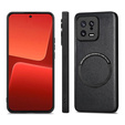 Θήκη για Xiaomi 13, Leather Hybrid MagSafe, μαύρη