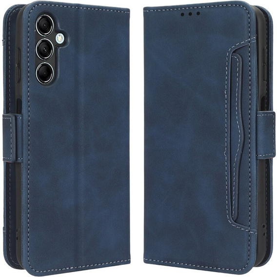 Θήκη με πτερύγιο για Samsung Galaxy M34, Card Slot, μπλε