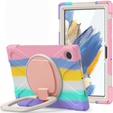 Παιδική θήκη για Samsung Galaxy tab A8 10.5 SM-X200 SM-X205, θωρακισμένη με λουράκι, μπλε