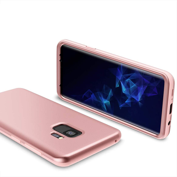 Θήκη για Samsung Galaxy S9, Suritch Full Body, ροζ rose gold