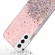 Θήκη για Samsung Galaxy S22 5G, Glittery, ροζ