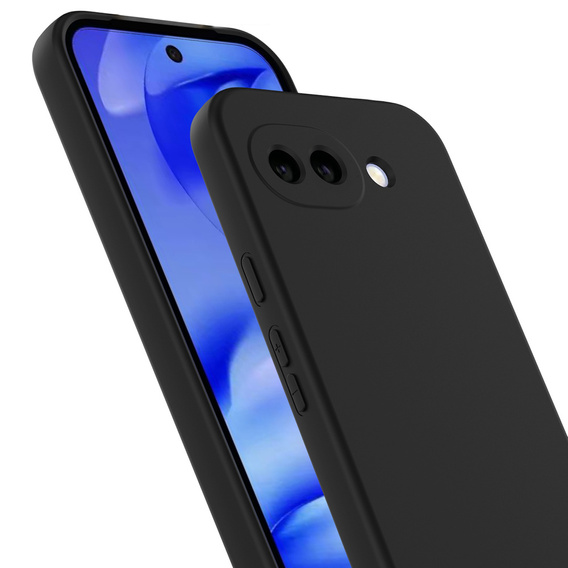 Σιλικόνη θήκη Silicone Lite για Google Pixel 10a, μαύρη
