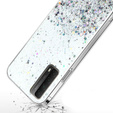 Θήκη για Huawei P Smart 2021/Y7A, Glittery, διαφανής